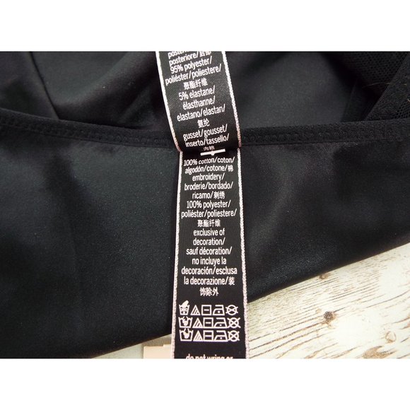 Victoria's Secret Black Mid-Rise Cheeky Medium - Picture 8 of 9